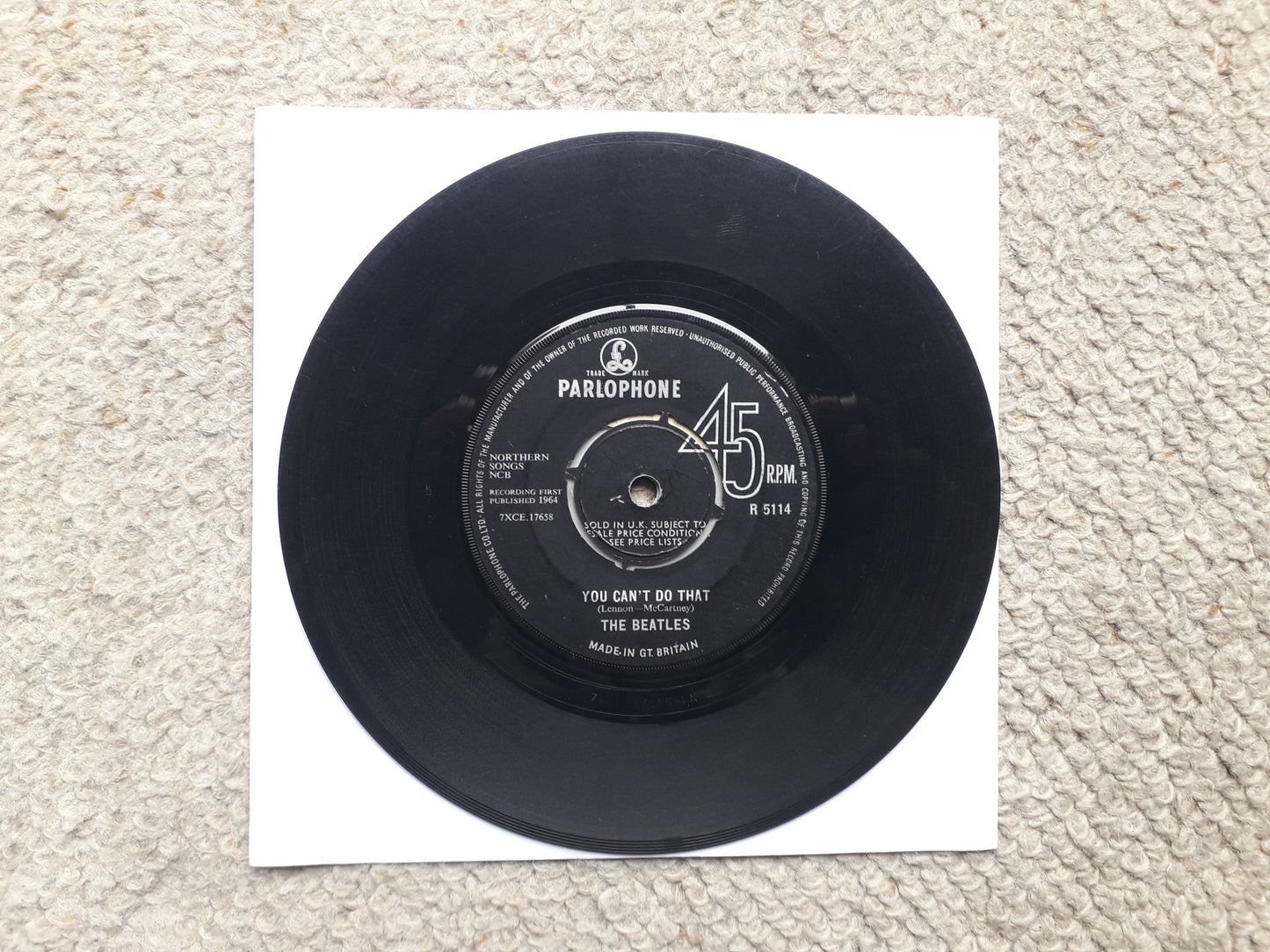 Beatles-Can't Buy Me Love 7" (R 5114)