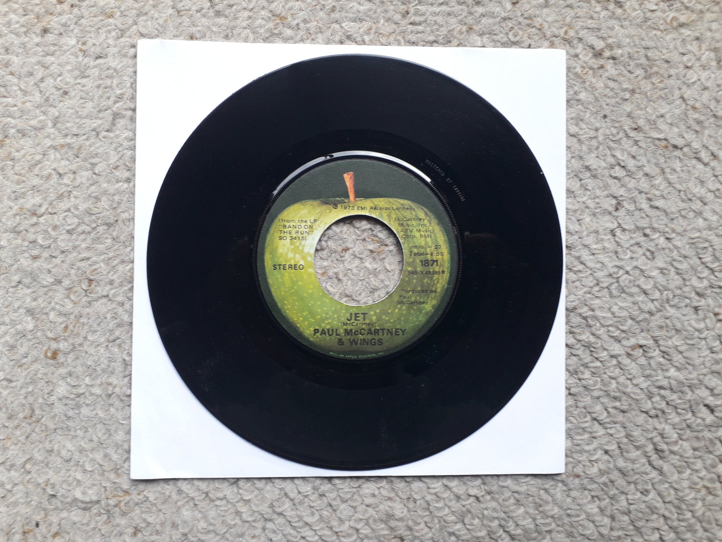 Paul McCartney & Wings-Jet/Let Me Roll It 7" (1871)