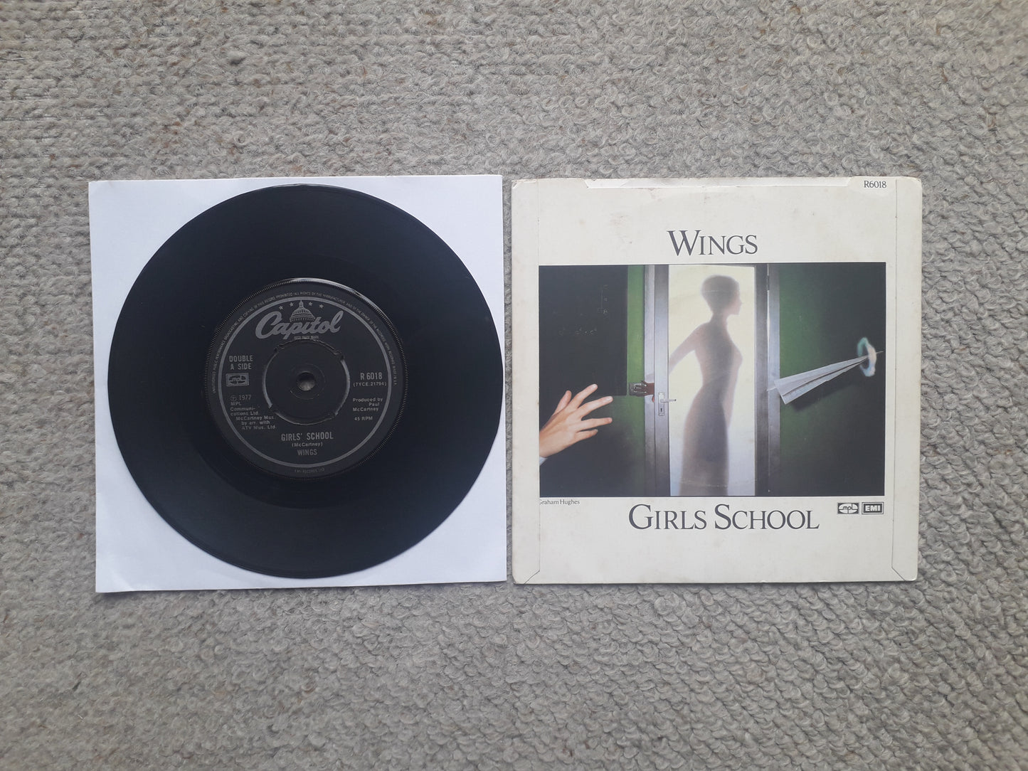 Paul McCartney & Wings-Mull Of Kintyre 7" (R6018)