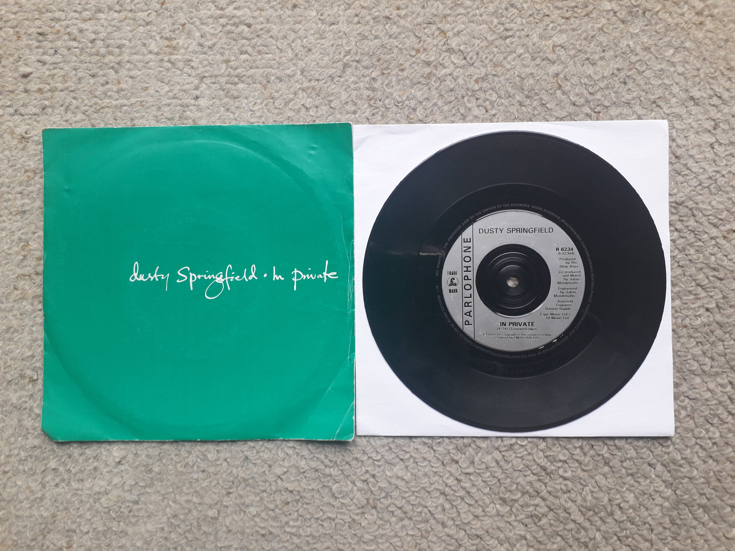 Dusty Springfield-In Private 7" (R 6234)
