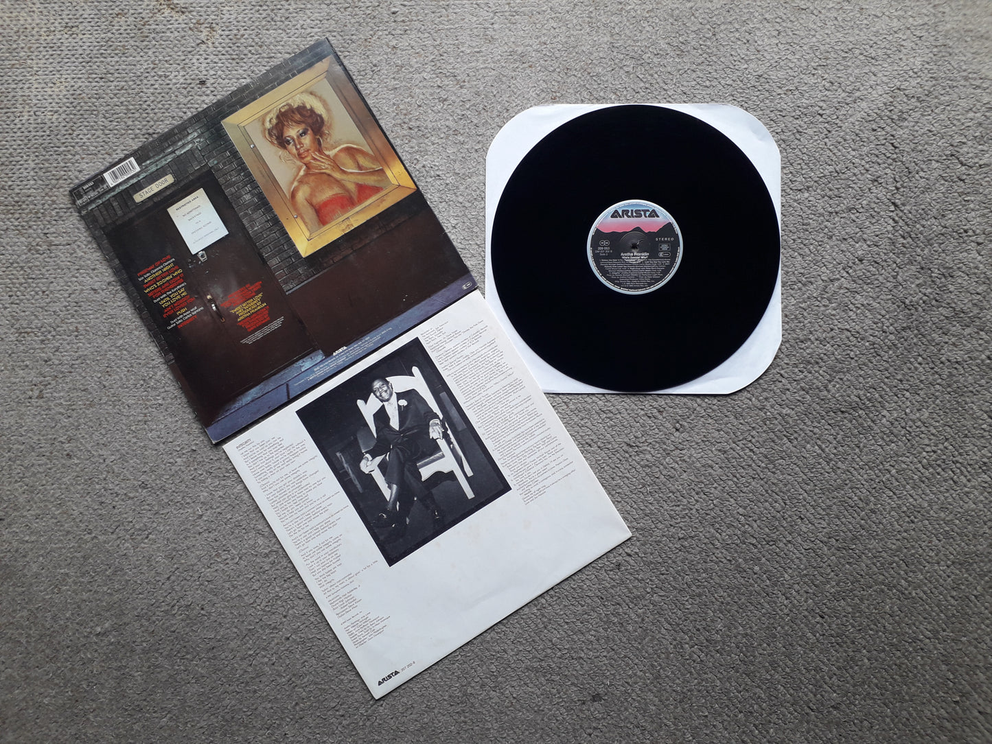Aretha Franklin–Who's Zoomin' Who? LP (209 053)