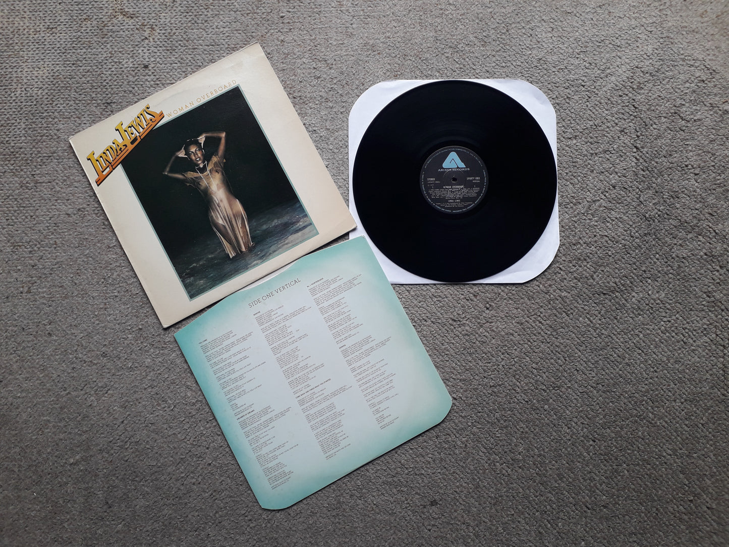 Linda Lewis-Woman Overboard LP (SPARTY 1003)