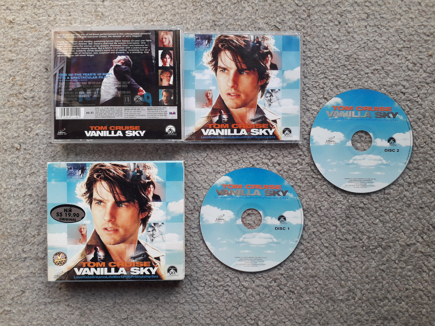 Vanilla Sky Double Video CD