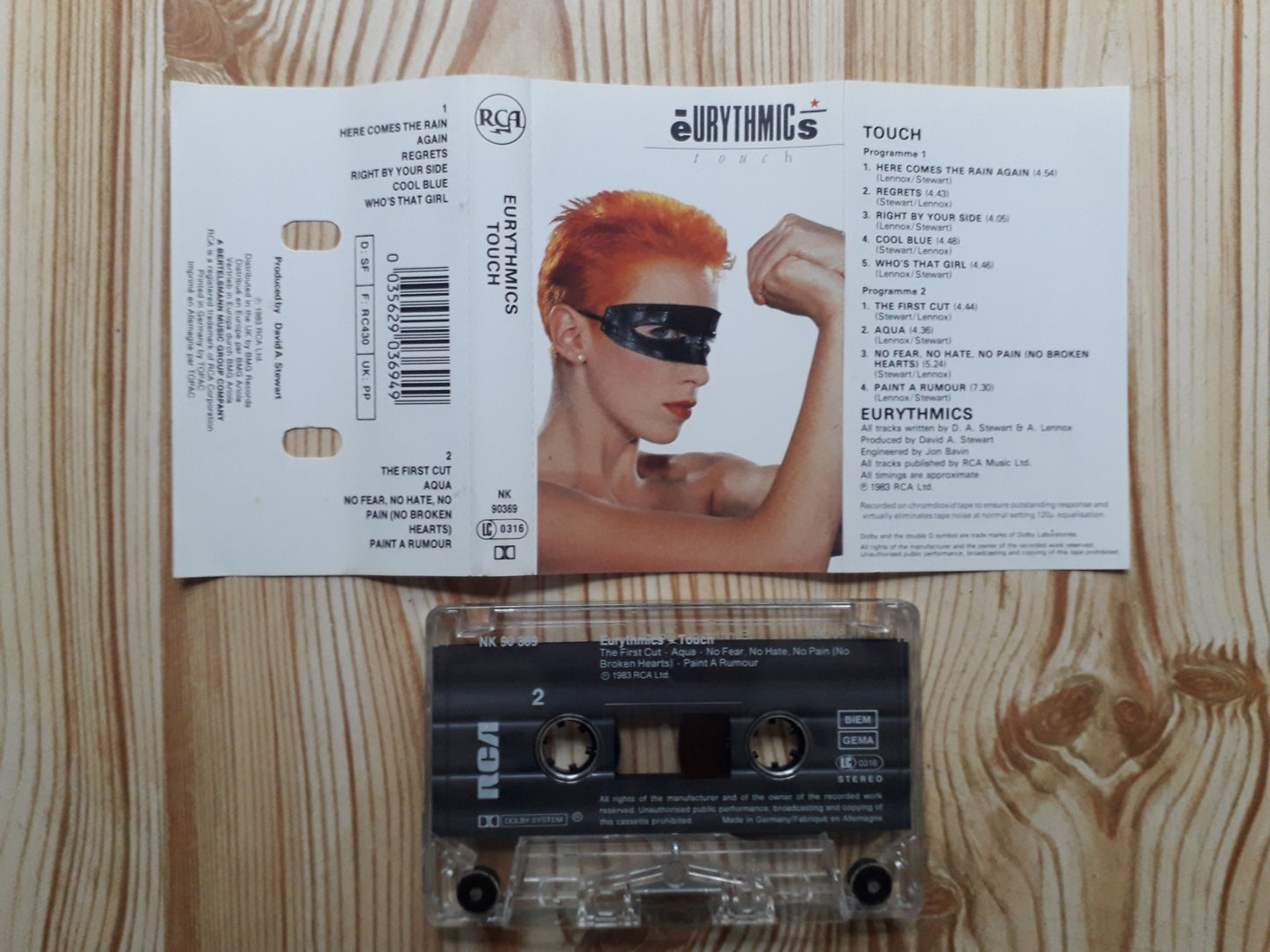 Eurythmics-Touch Cassette (NK 90369)