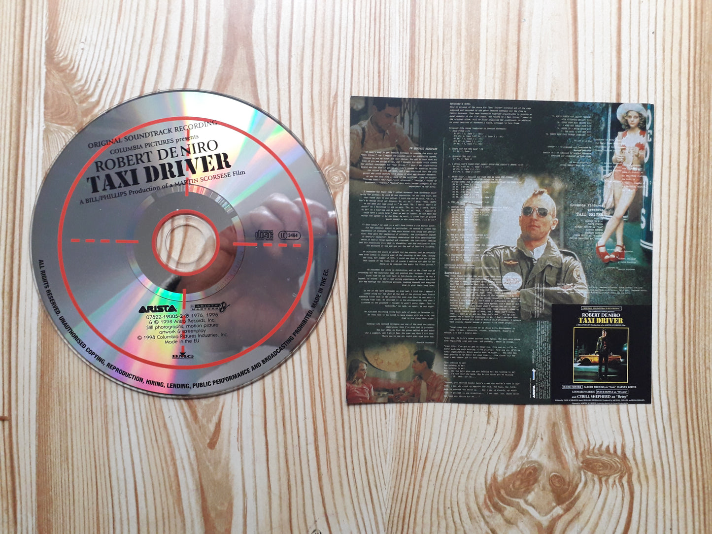 Bernard Herrmann–Taxi Driver (Original Soundtrack Recording) CD