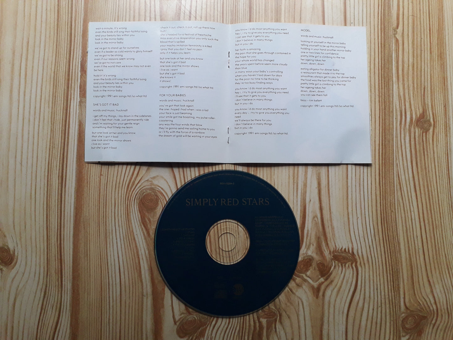 Simply Red-Stars CD (9031-75284-2)