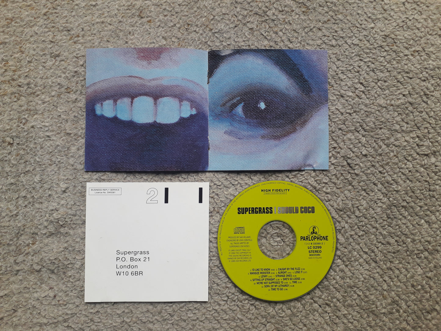 Supergrass-I Should Coco CD (7243 833350 2 2)