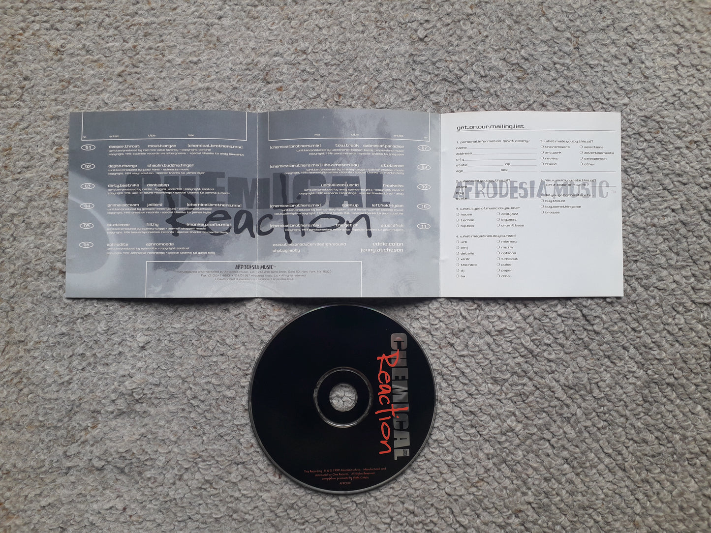 Various-Chemical Reaction CD (afrcd01)