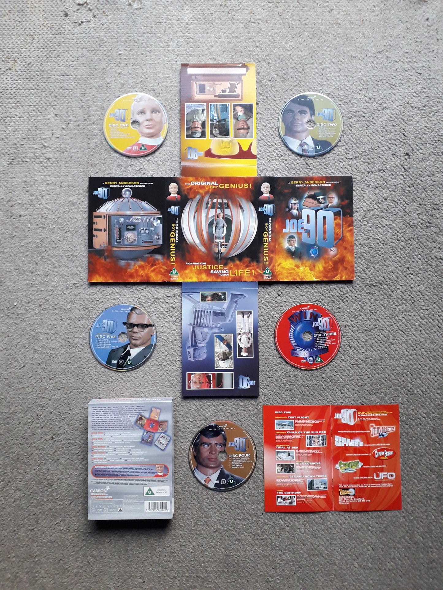 Joe 90 Collector's Edition Five DVD Box Set