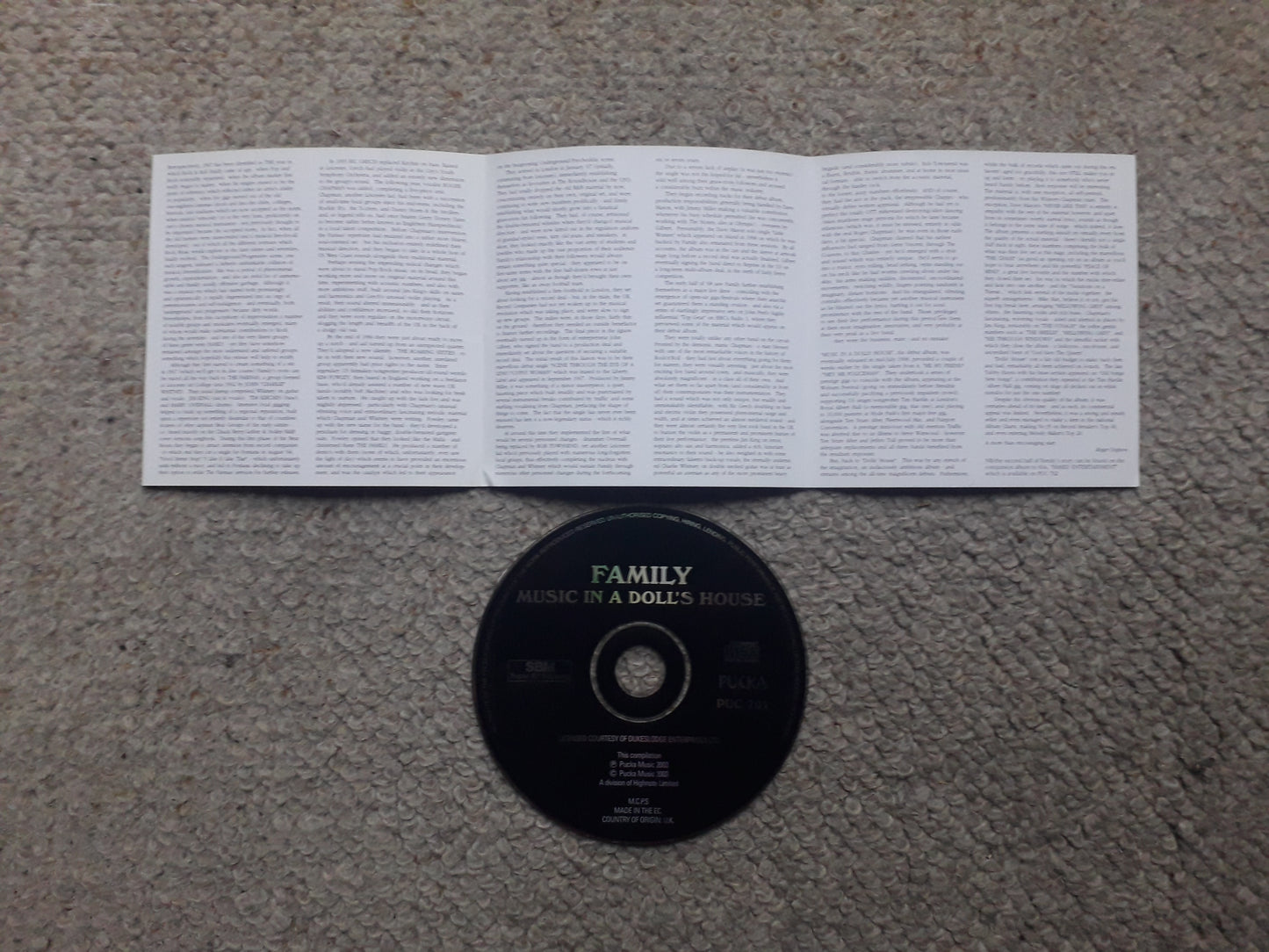 Family-Music In A Doll's House CD (PUC 701)