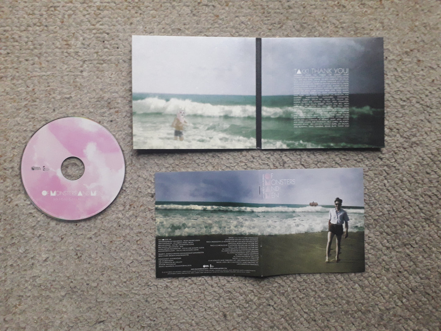 Of Monsters And Men–My Head Is An Animal CD (3701055 Digipak)