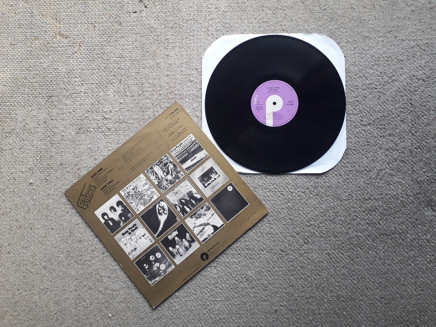 Deep Purple-24 Carat Purple LP (TPSM 2002)
