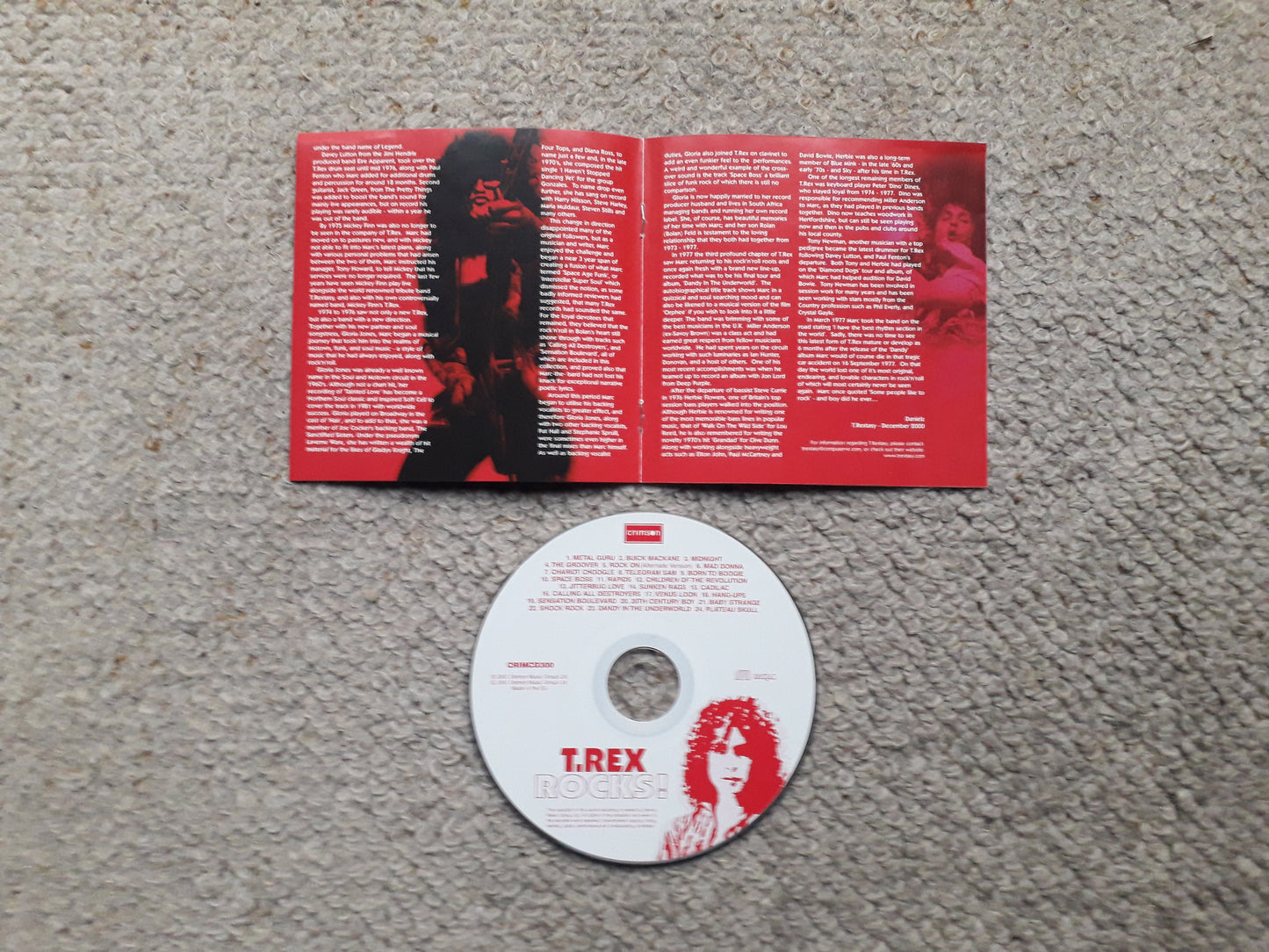 T.Rex-Rock! CD (CRIMCD300)