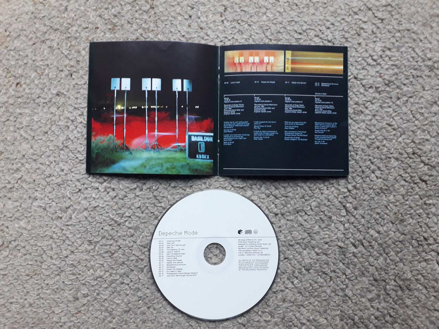 Depeche Mode-The Singles 81-85 CD (LCDMUTEL1)
