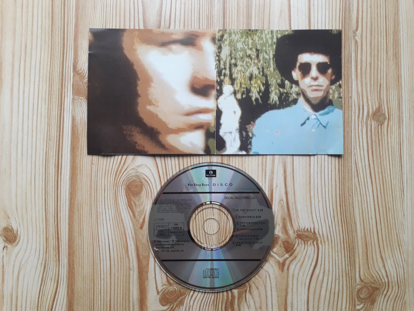 Pet Shop Boys-Disco The Pet Shop Boys Remix Album CD ( CDP 7 46450 2)