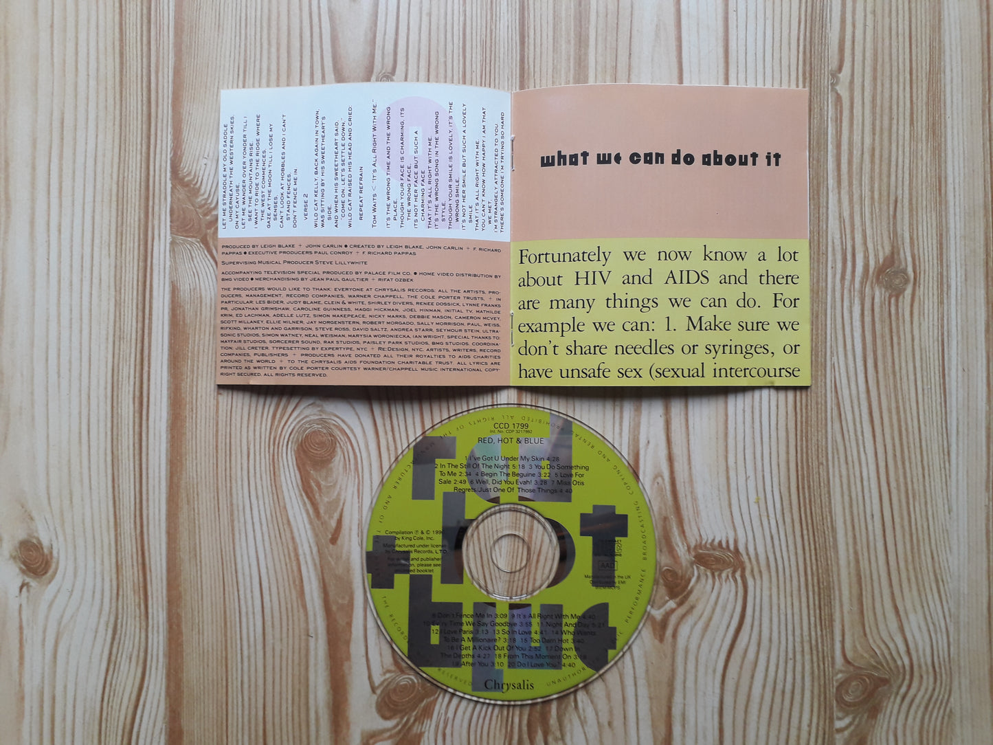 Various-Red, Hot & Blue CD (CCD 1799)