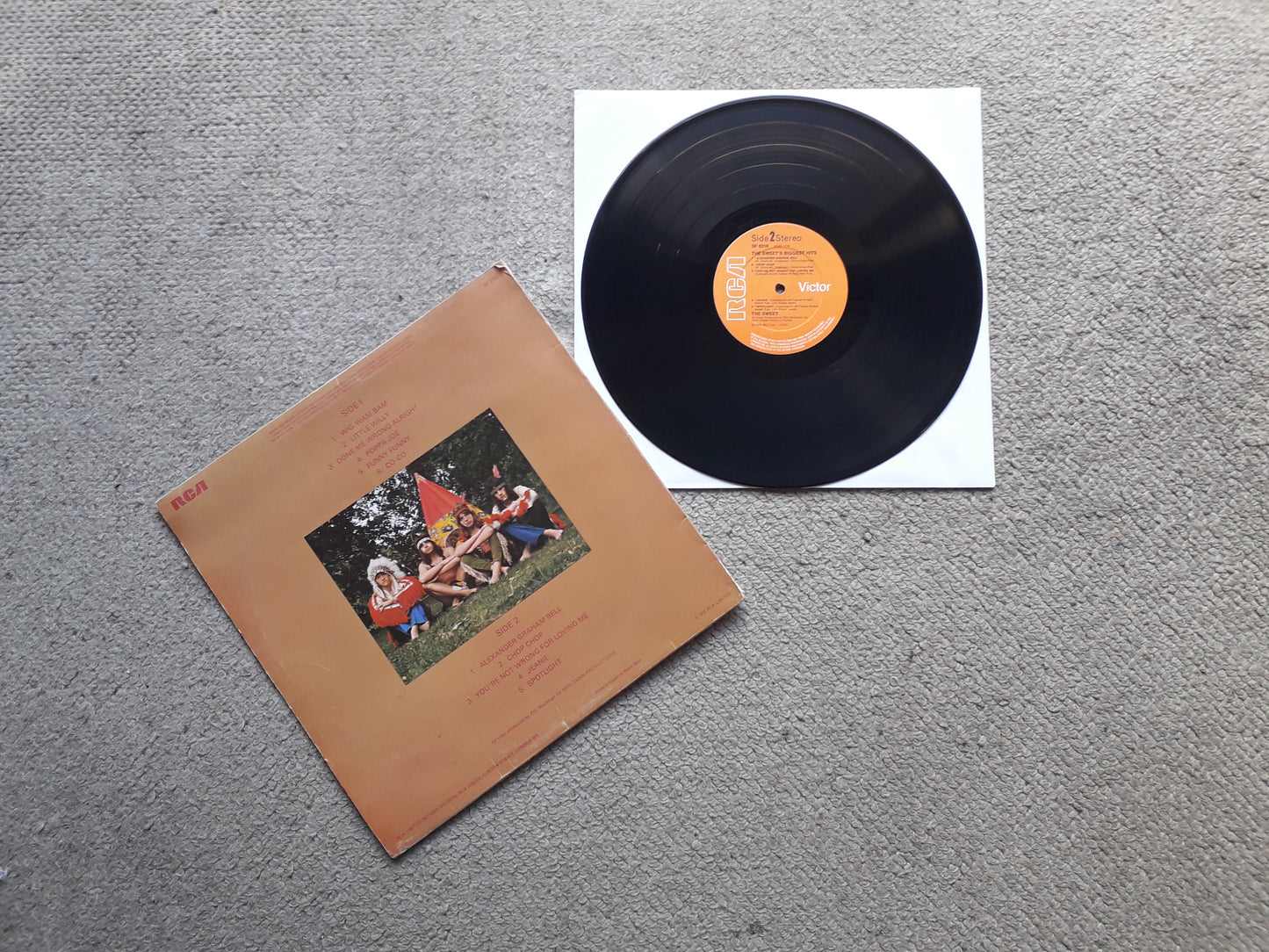 Sweet-The Sweet's Biggest Hits LP (SF 8316)