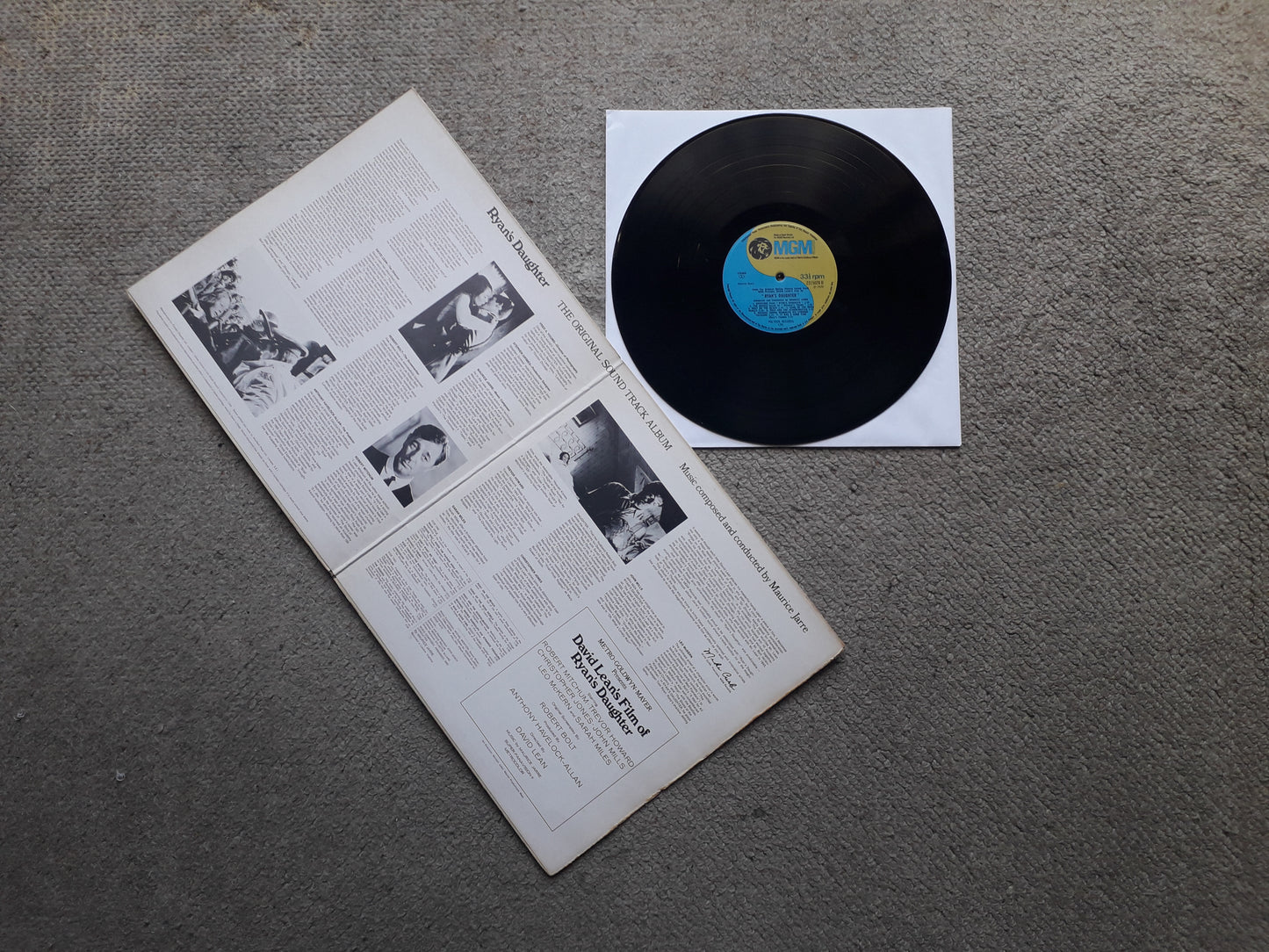 Maurice Jarre–Ryan's Daughter Original Soundtrack LP (2315 028 G/Fold)