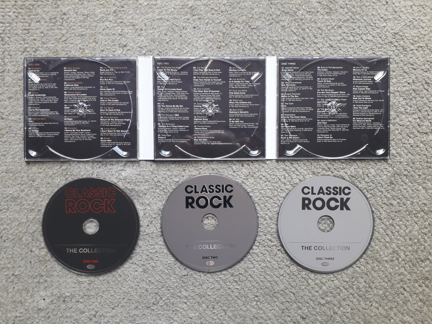 Various-Classic Rock: The Collection 3 X CD (5310547165)