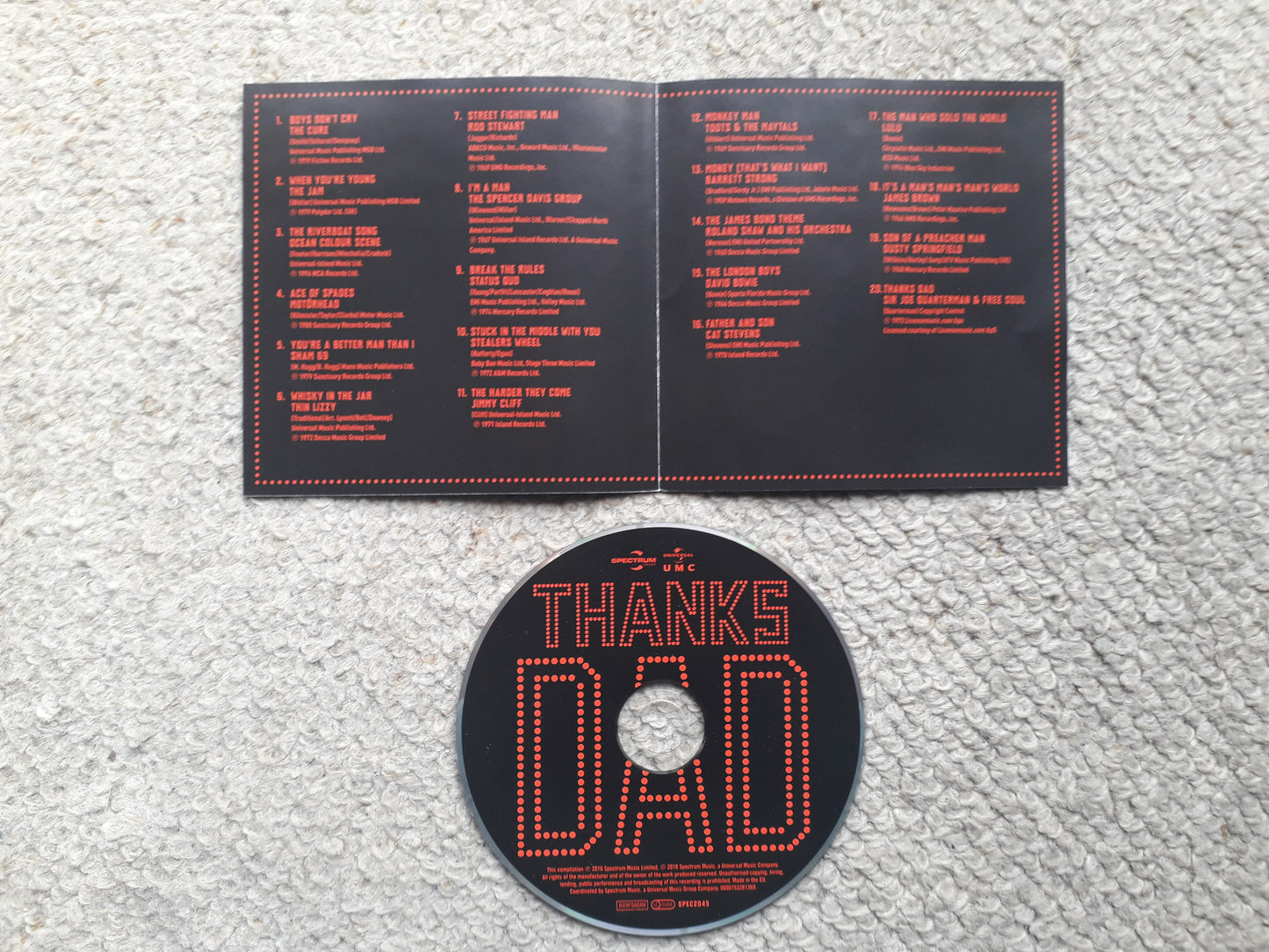 Various-Thanks Dad CD (SPEC2045)