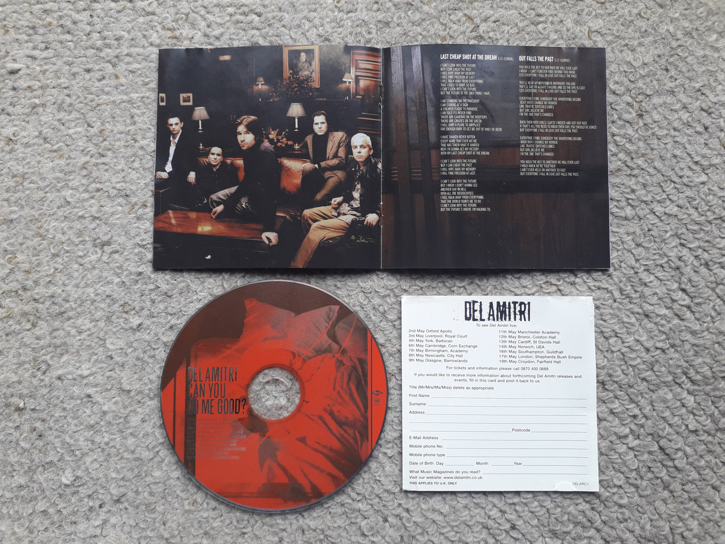 Del Amitri–Can You Do Me Good? CD (4932162)