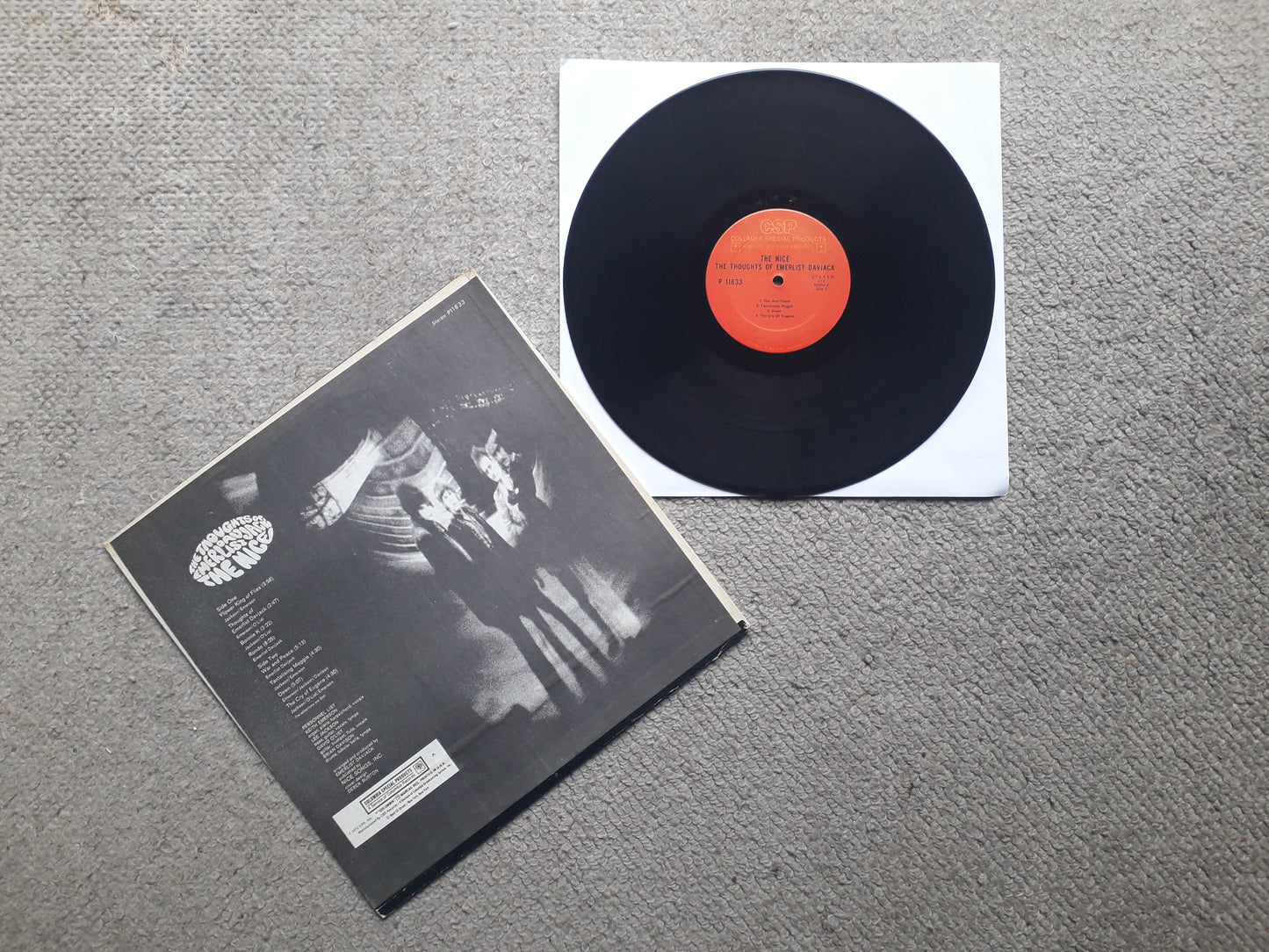 Nice – The Thoughts Of Emerlist Davjack LP (P 11633) USA