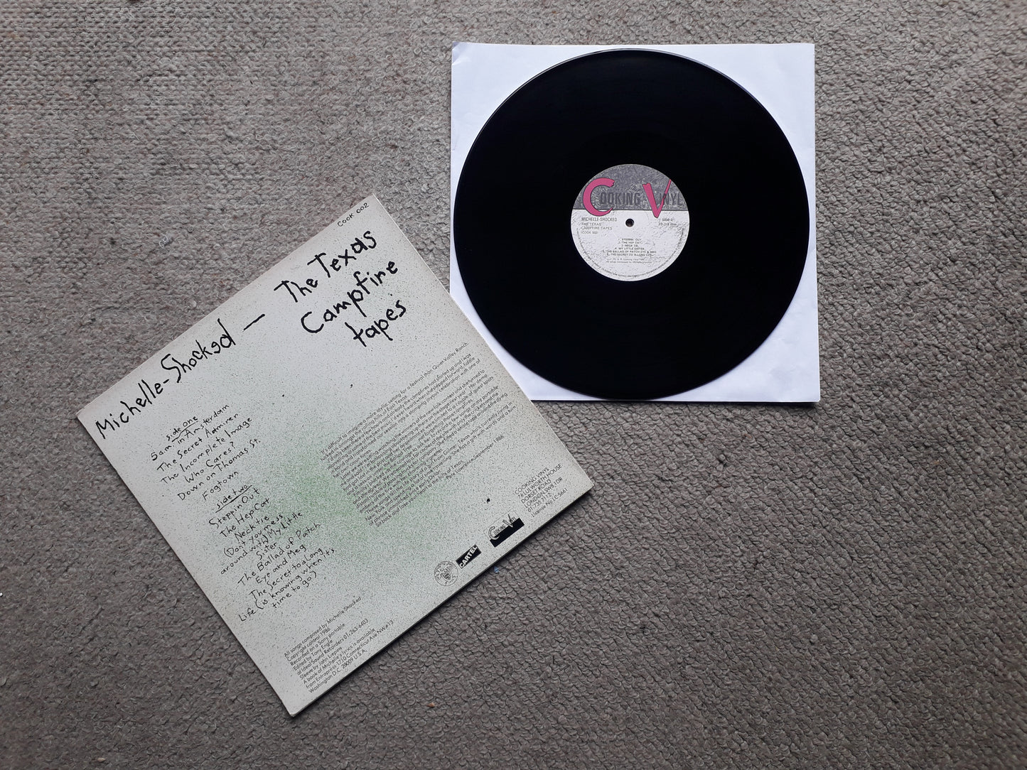 Michelle-Shocked-The Texas Campfire Tapes LP (COOK 002)