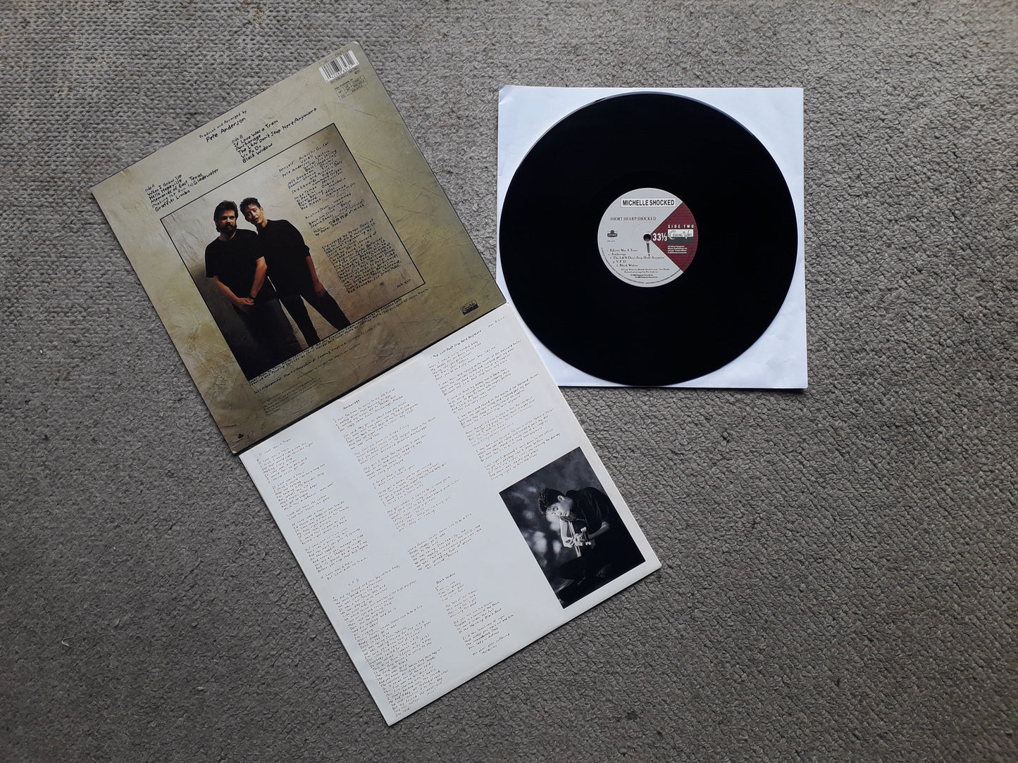 Michelle Shocked-Short Sharp Shocked LP (CVLP 1)