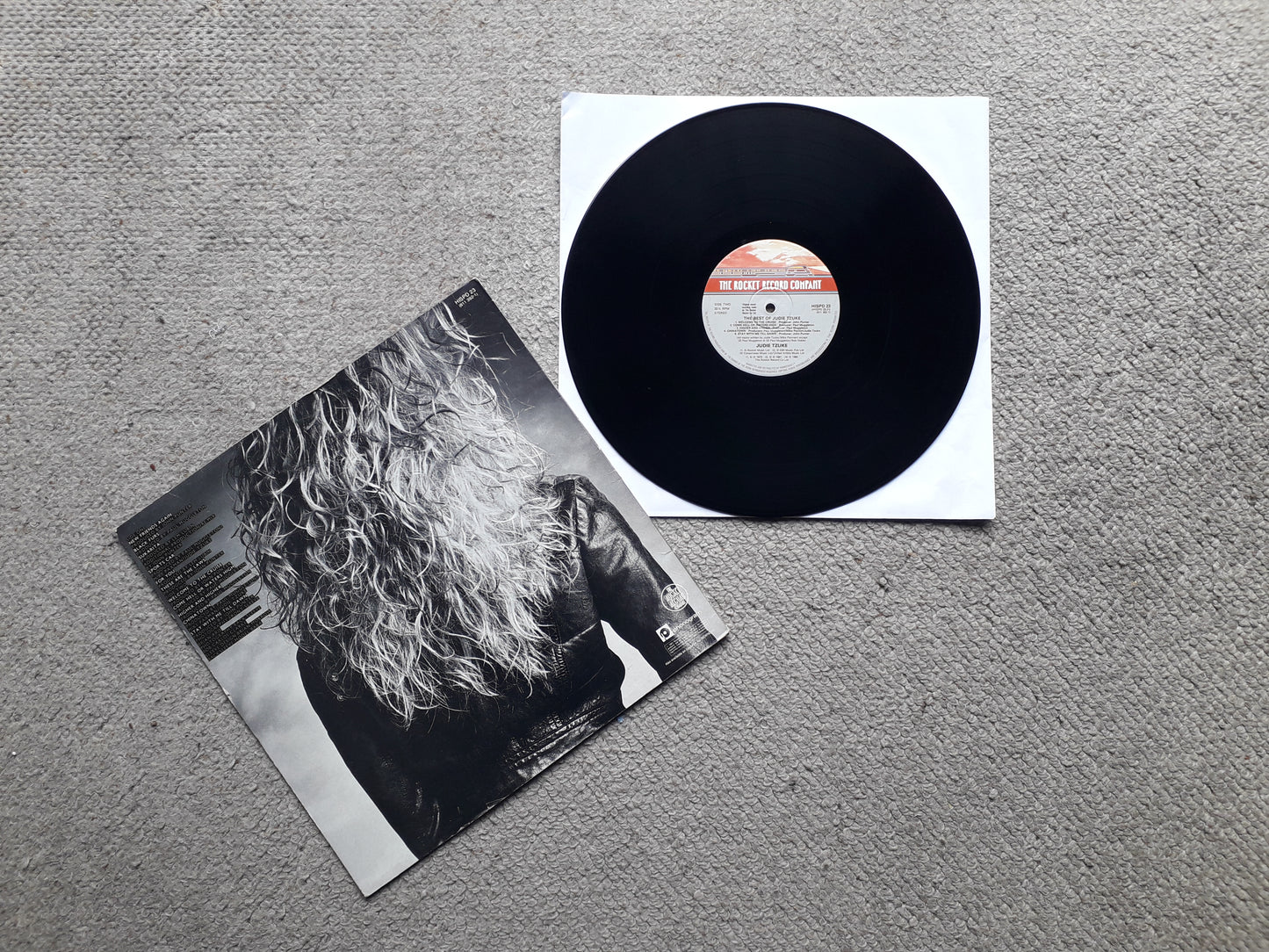 Judie Tzuke-The Best Of Judie Tzuke LP (HISPD 23)