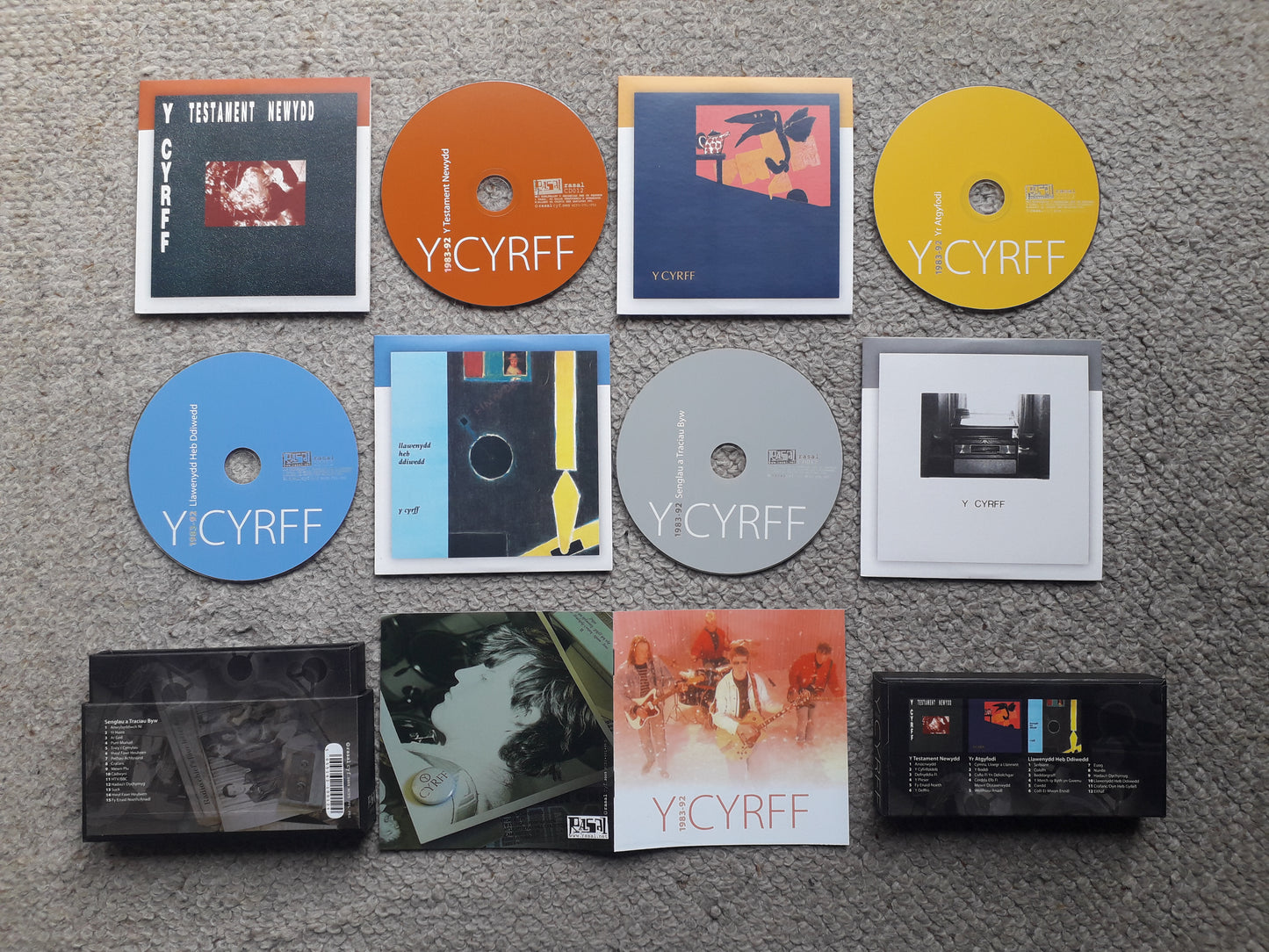 Y Cyrff – Atalnod Llawn. 1983-92 4 X CD Box Set ( rasal CD012)