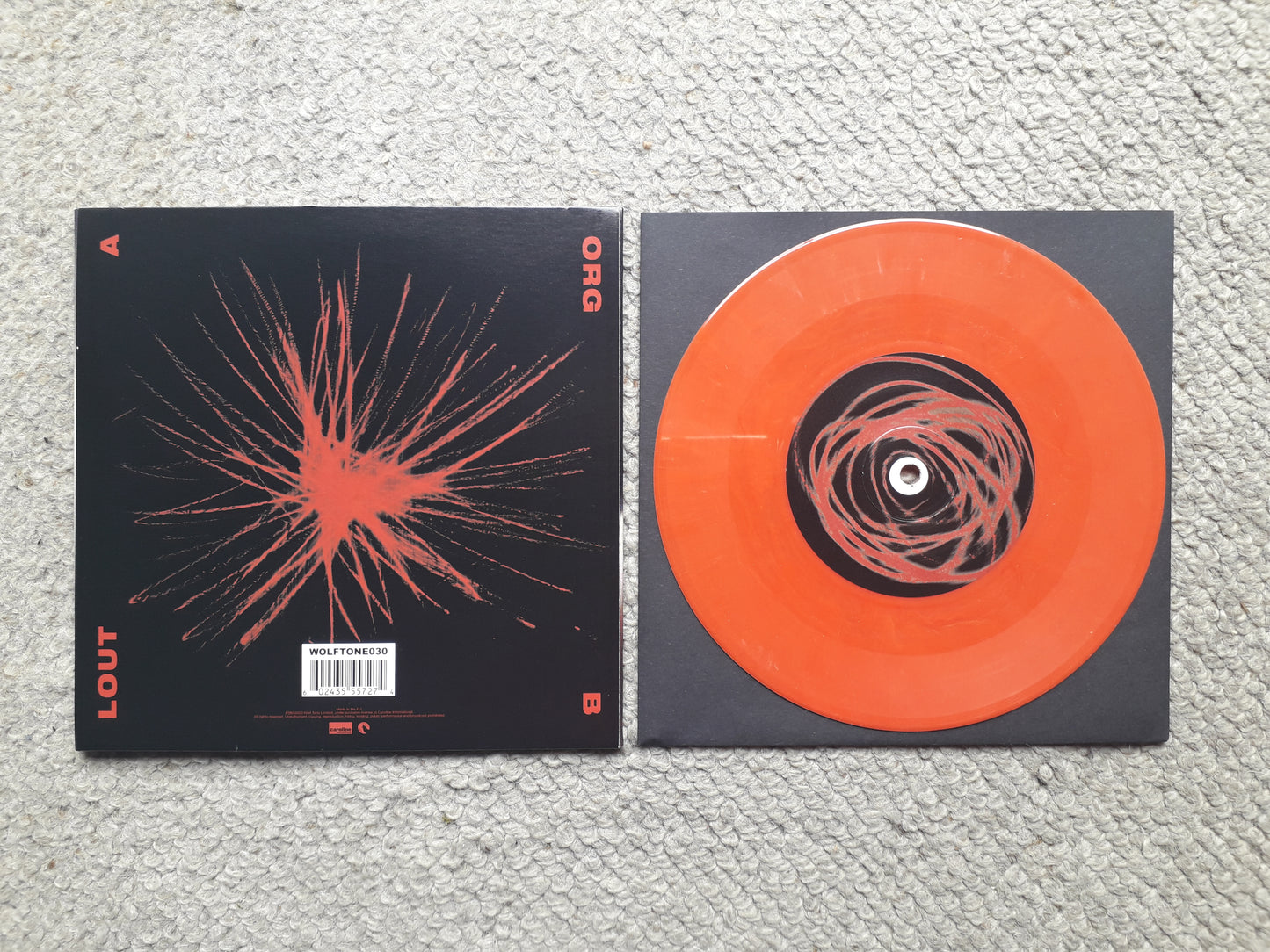 Horrors-Lout 7" Red (WOLFTONE030)