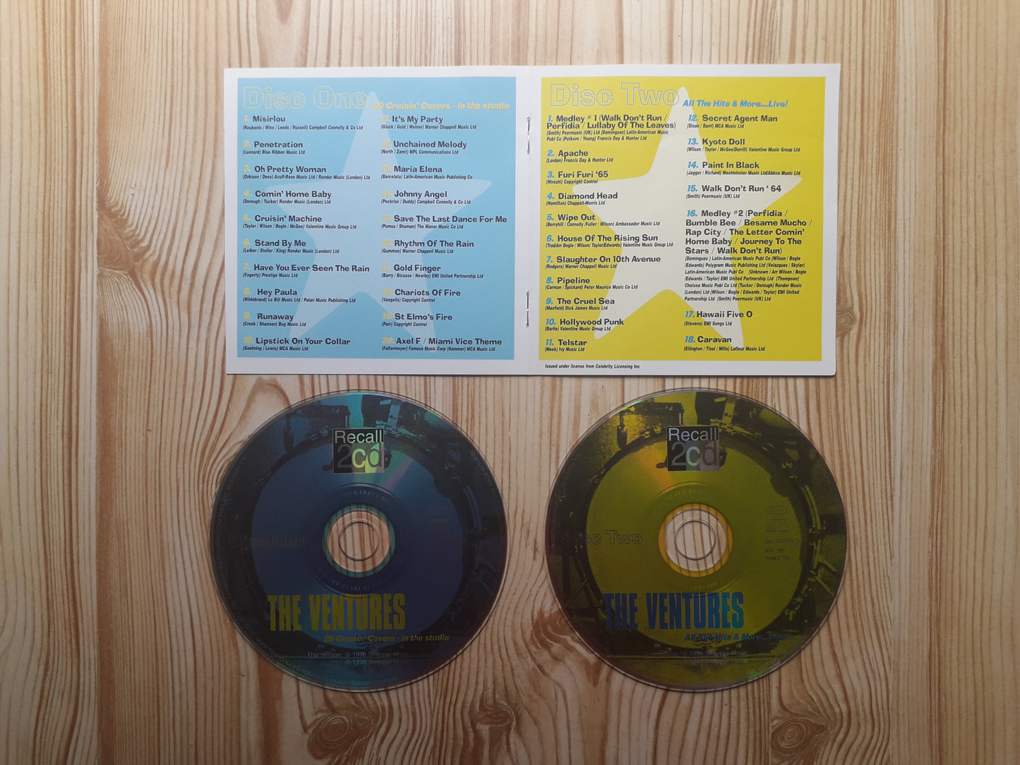Ventures-Stars On Guitars Double CD (SMDCD 178)