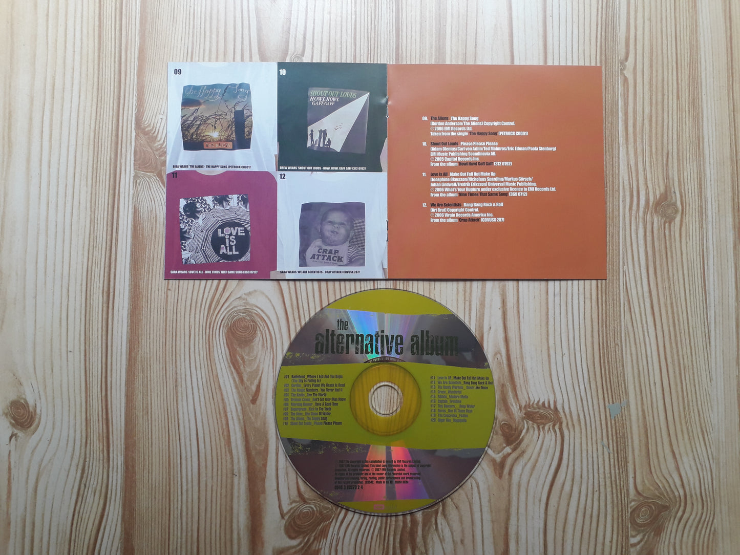 Various–The Alternative Album Vol. 5 CD (0946 3 89870 2 4)