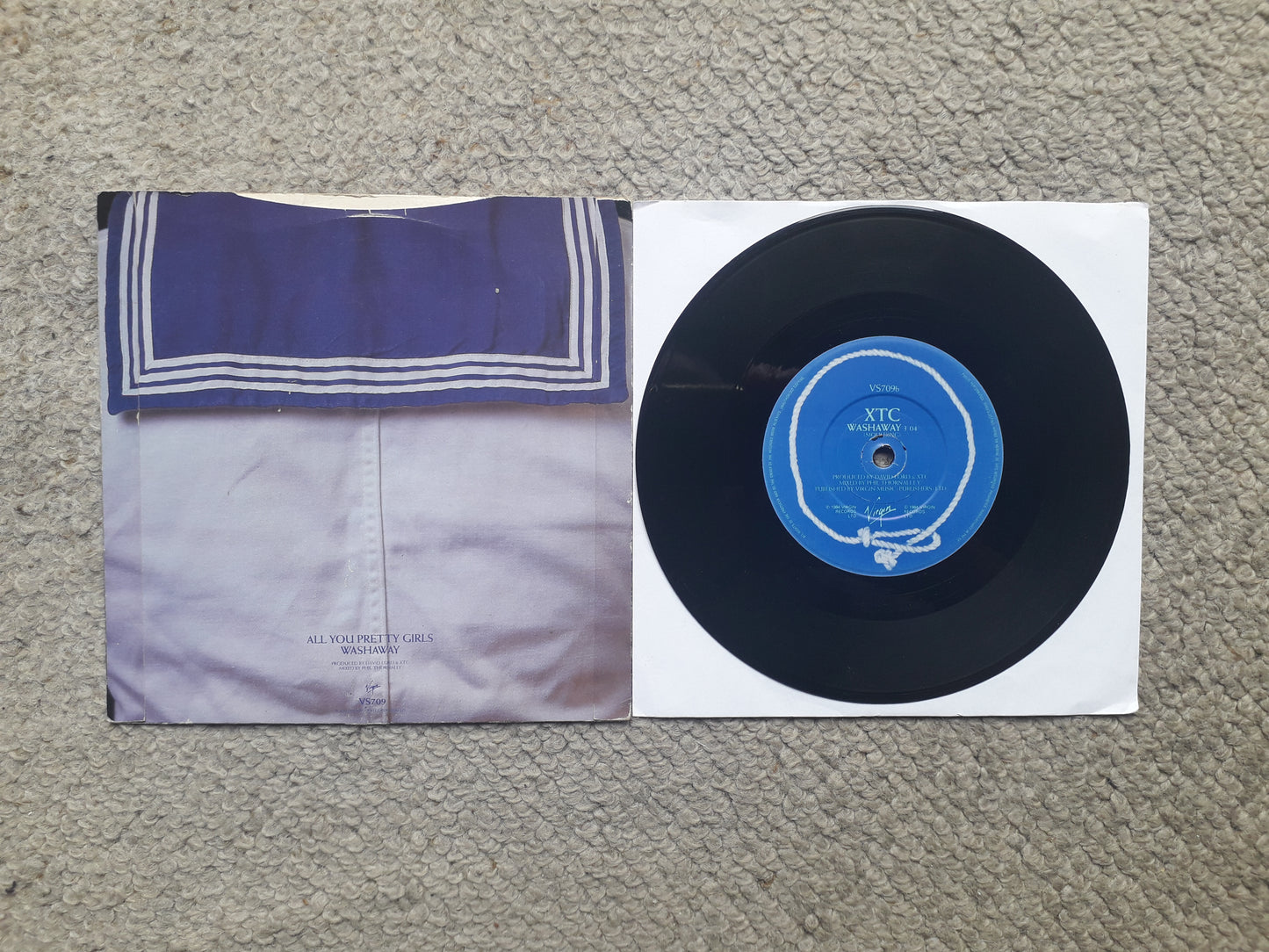 XTC-All You Pretty Girls 7" (VS709)