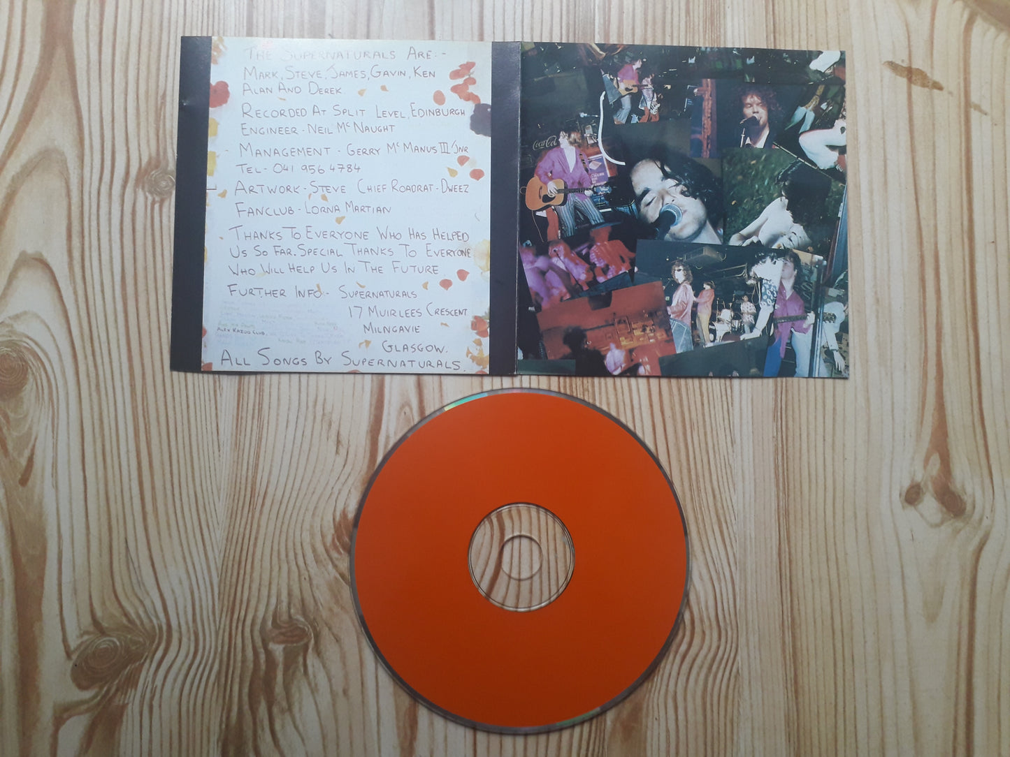 Supernaturals –Sitting In The Sun CD EP (OFL003)