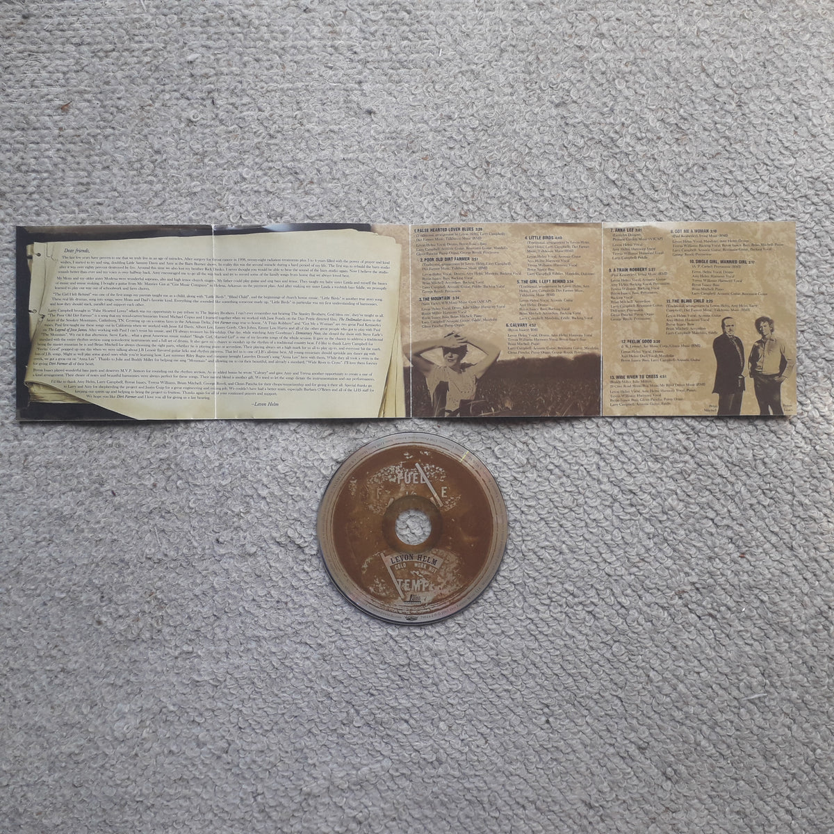 Levon Helm-Dirt Farmer CD (79844-2)