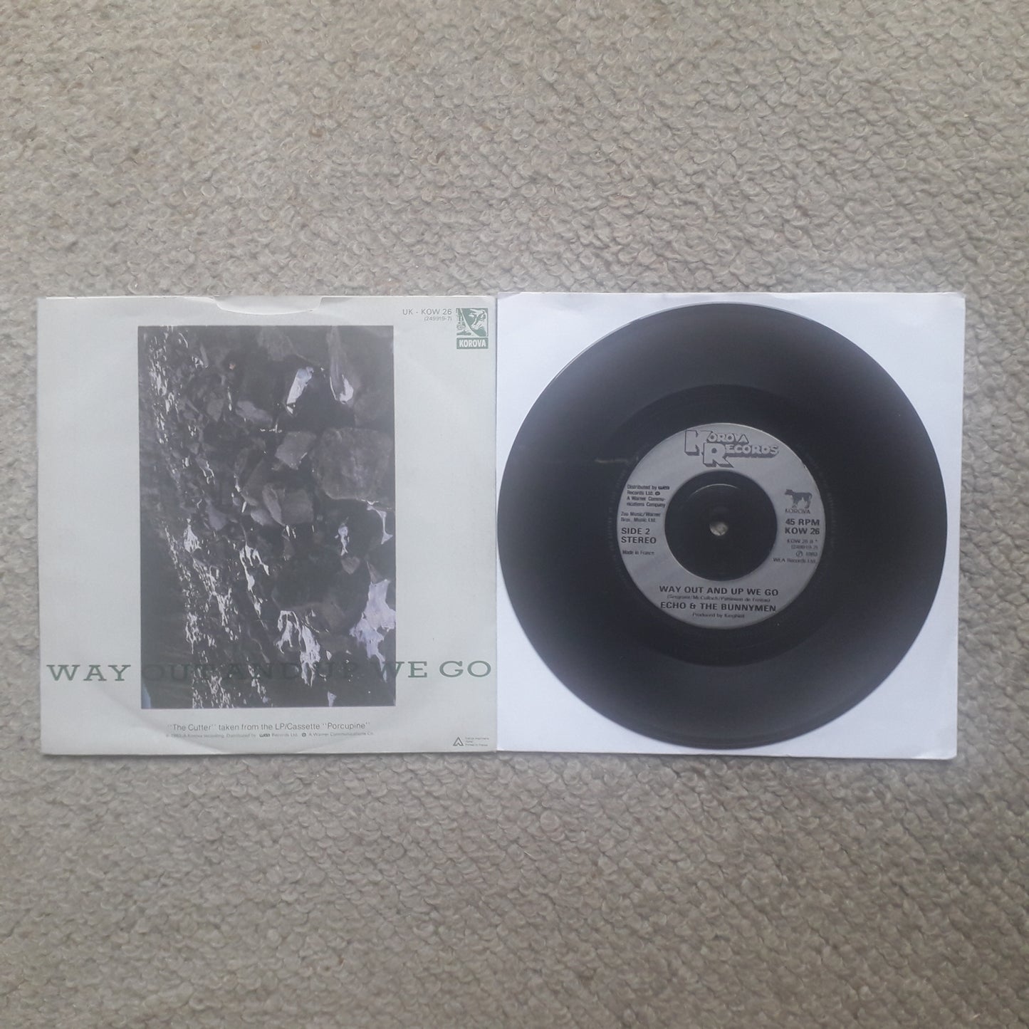 Echo & The Bunnymen-The Cutter 7" (KOW 26)