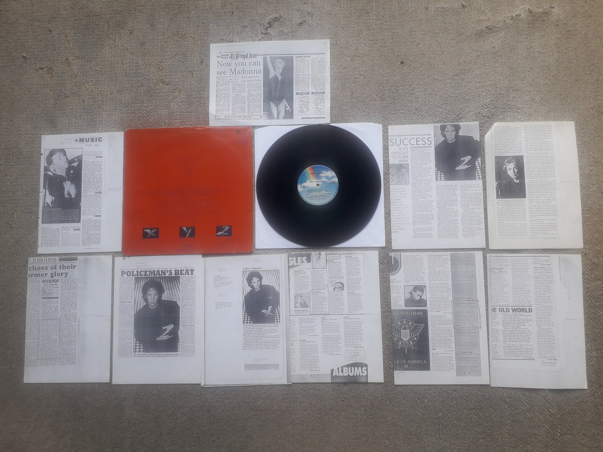 Andy Summers-X Y Z LP (MCF 3382) +Articles/Reviews!