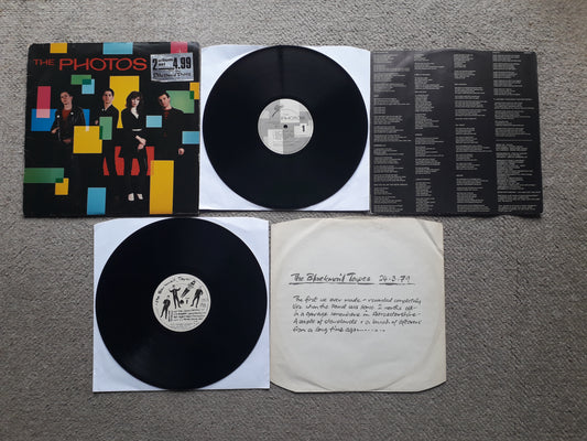 The Photos-The Photos LP + The Blackmail Tapes 12" (PHOTO 5/BLACK 1)