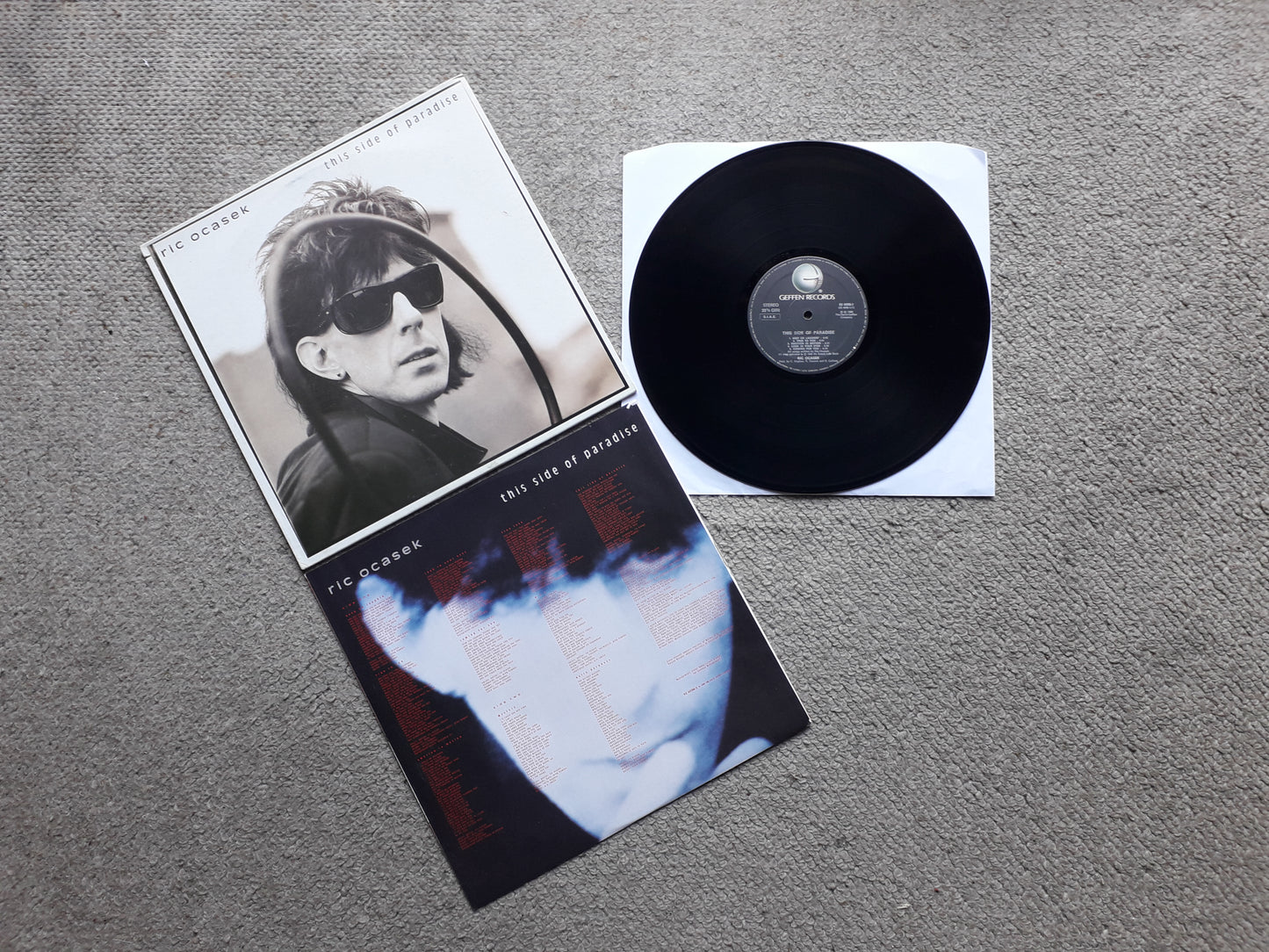 Ric Ocasek-This Side Of Paradise LP (92 4098-1)