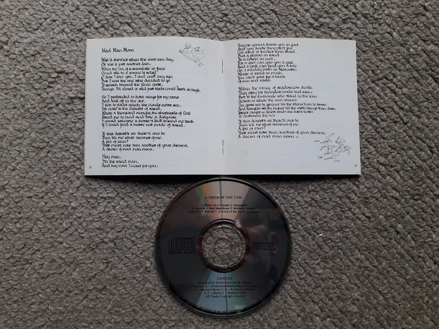 Genesis-A Trick Of The Tail CD (CDSCD 4001)