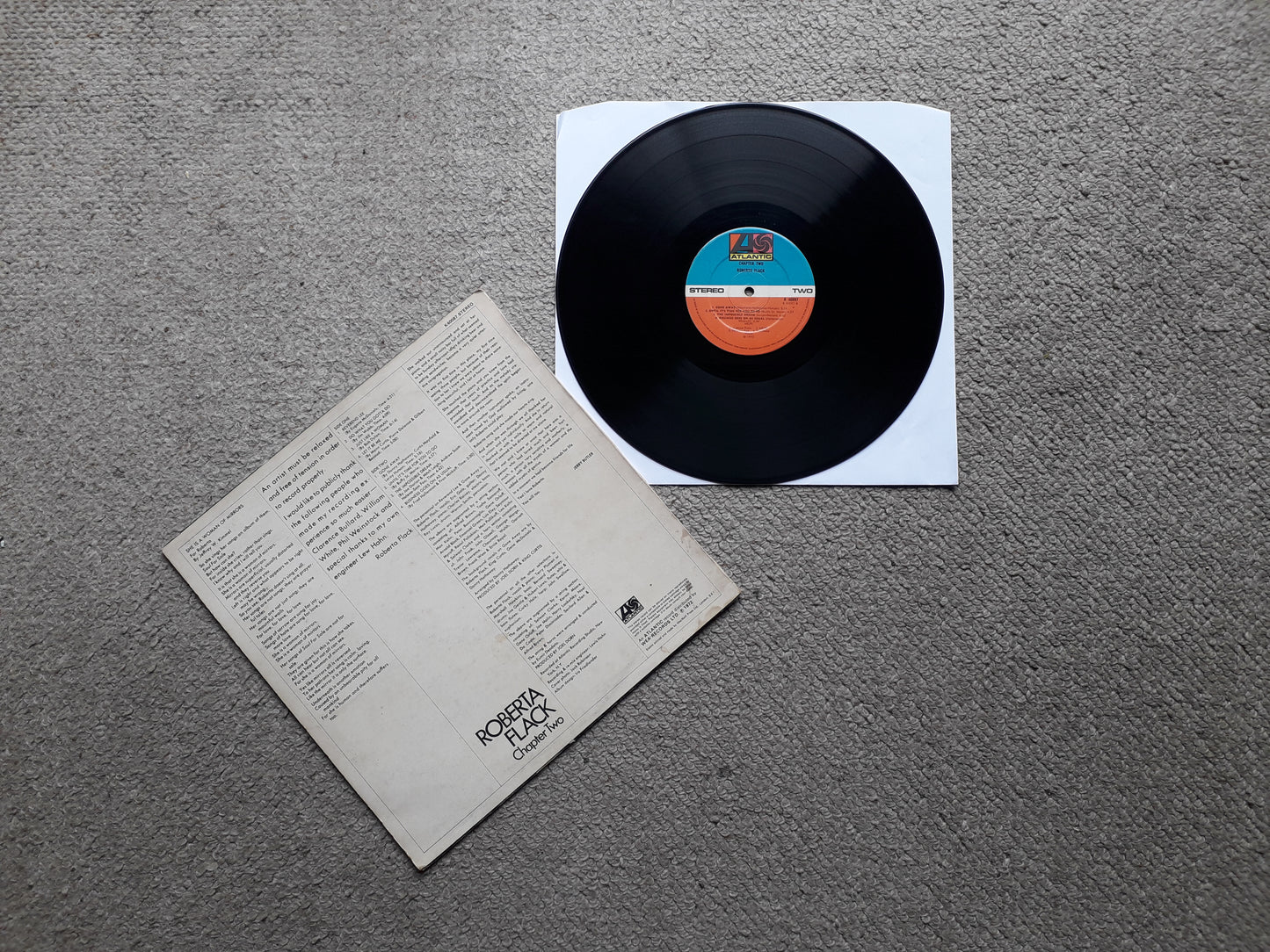 Roberta Flack-Chapter Two LP (K 40097)
