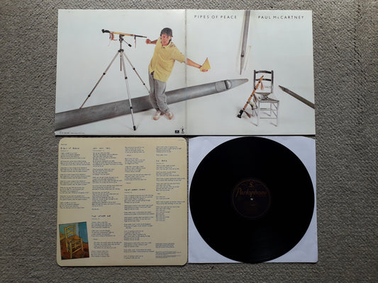 Paul McCartney-Pipes Of Peace LP (PCTC 1652301)