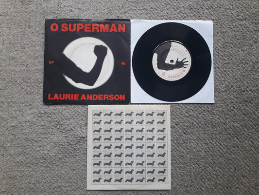 Laurie Anderson-O Superman 7" EP (K 17870)