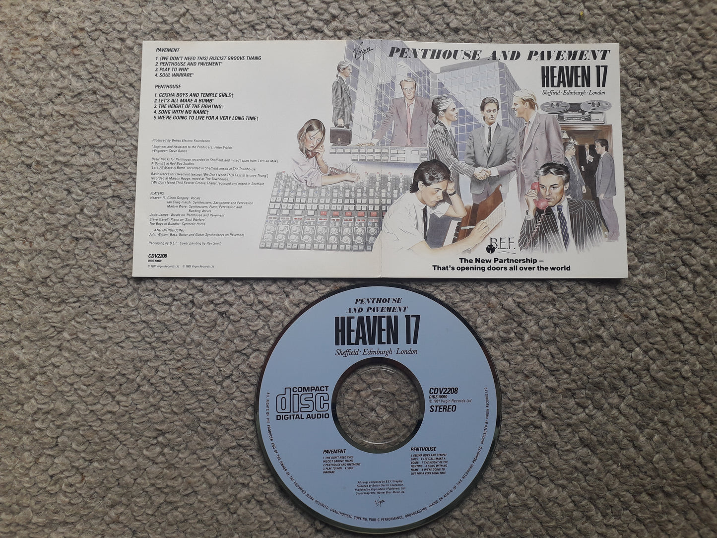 Heaven 17-Penthouse And Pavement CD (CDV2208)