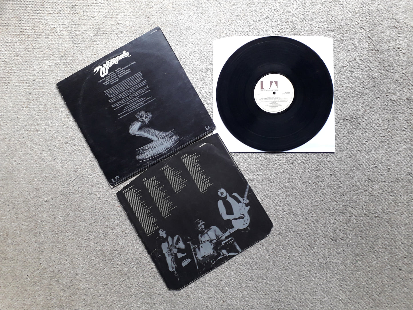 Whitesnake-Ready An' Willing LP (UAG 30302)