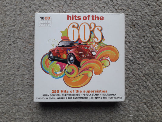 Hits Of The 60's 10CD Box Set (LATA10001)