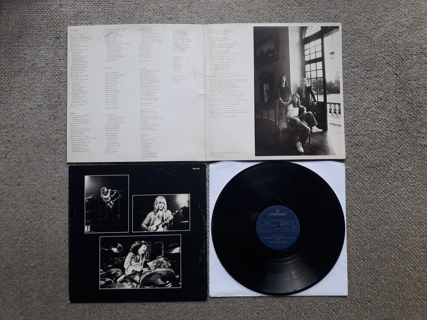 Rush-A Farewell To Kings LP (9100 042) G/Fold