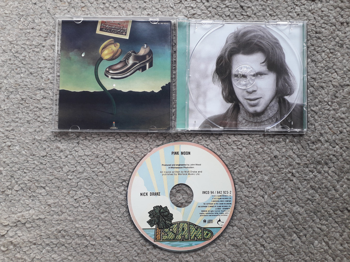 Nick Drake-Pink Moon CD (IMCD 94/842 923-2)
