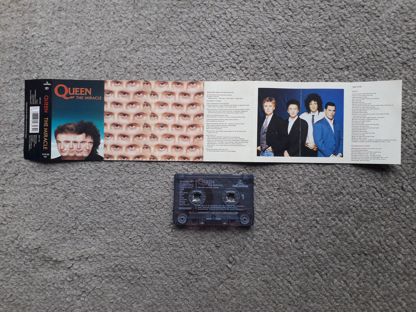 Queen-The Miracle Cassette ((TCPCSD 107)